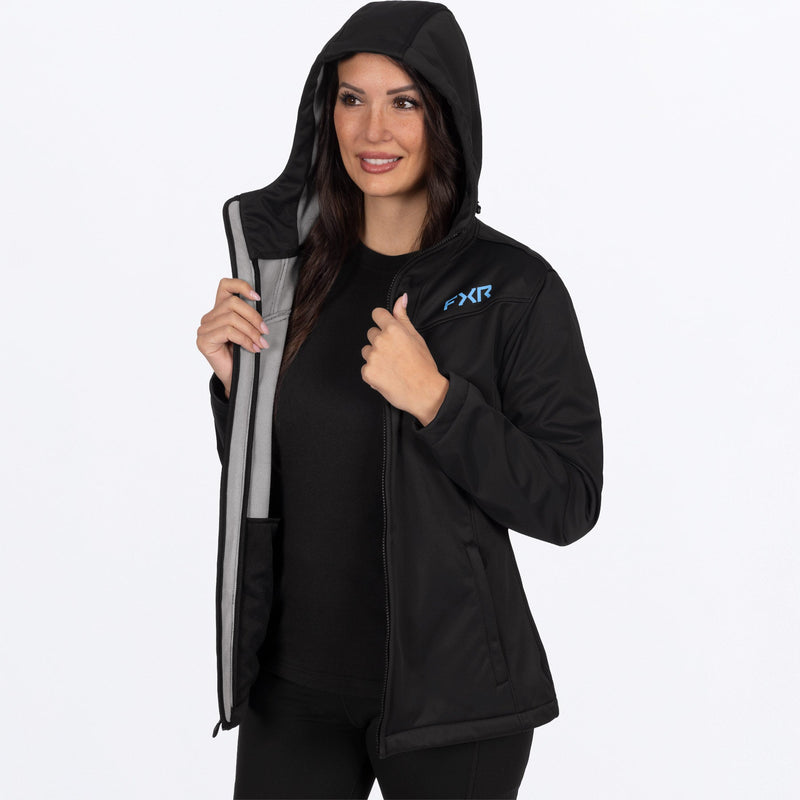 Chargez l'image dans la visionneuse de la galerie, WHydrogenSoftshell_Jacket_BlackMauiBlue_SKU_261003-_1059_Extra2
