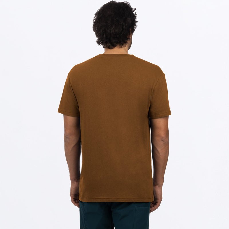Chargez l'image dans la visionneuse de la galerie, Podium_Premium_T-Shirt_M_CopperBlack_232071_1910_back**hover**

