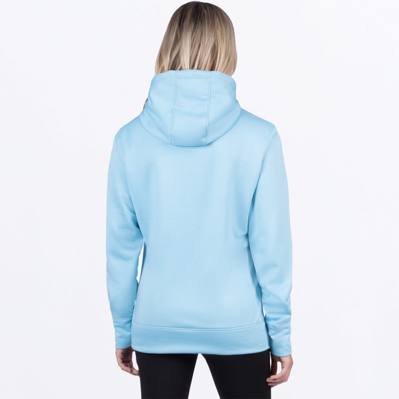 Chargez l'image dans la visionneuse de la galerie, PodiumTechPO_Hoodie_W_MauiBlue_241215-_5900_back**hover**
