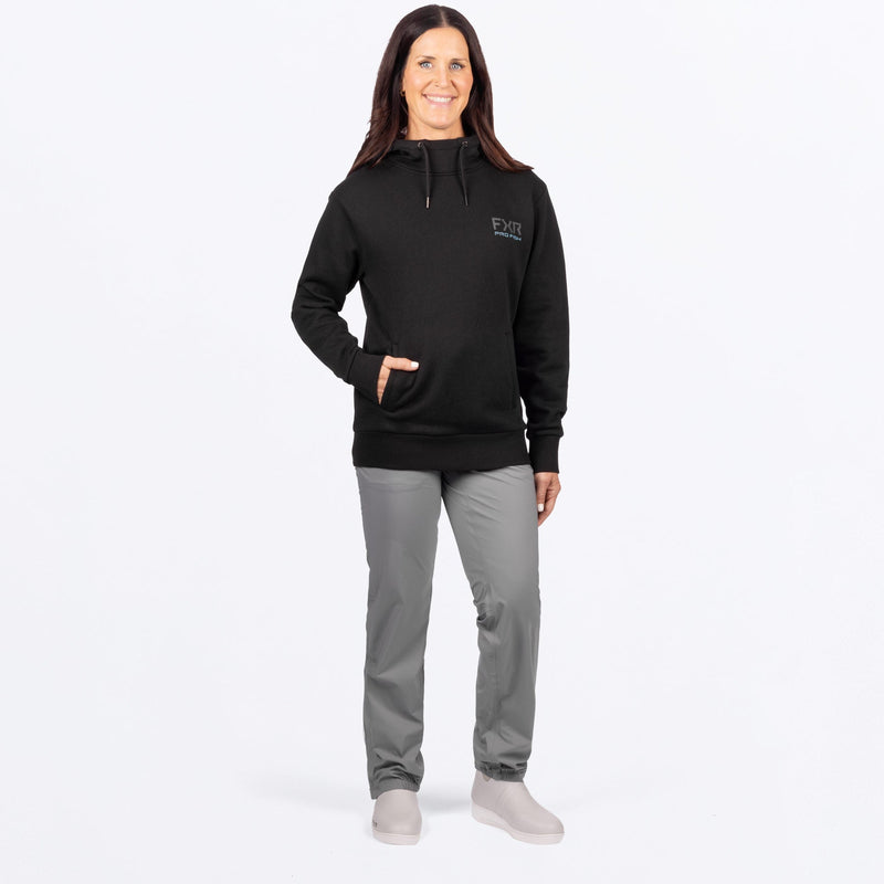 Chargez l'image dans la visionneuse de la galerie, WBassCottonPO_Hoodie_BlackMauiBlue_SKU_261220-_1043_Extra1
