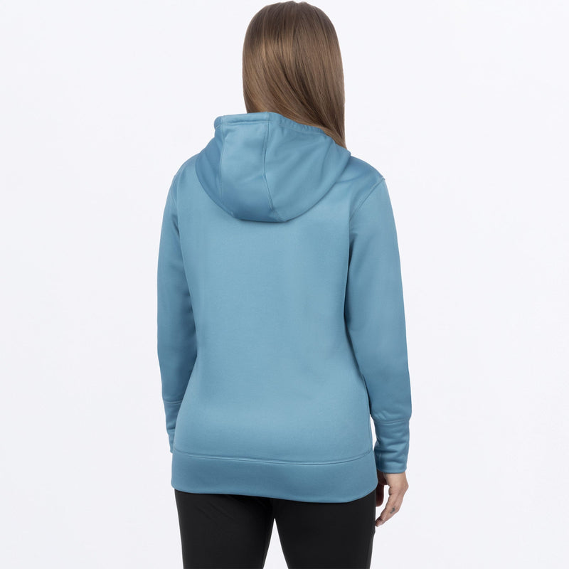 Chargez l'image dans la visionneuse de la galerie, PodiumTech_PO_Hoodie_W_SteelDarkSteel_241215-_0303_back
