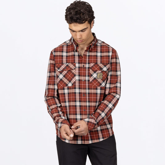 MHDFlannel_Shirt_MaroonNavy_SKU_271116-_2545_Front