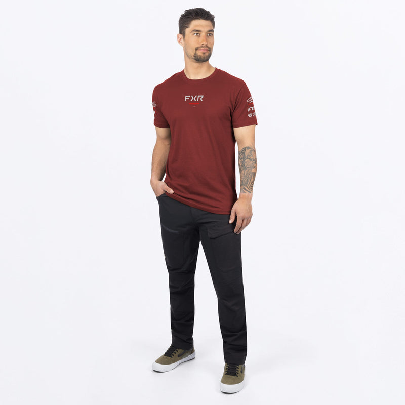 Chargez l'image dans la visionneuse de la galerie, MStackPremium_T-Shirt_OxbloodRed_SKU_261321-_2720_Extra1
