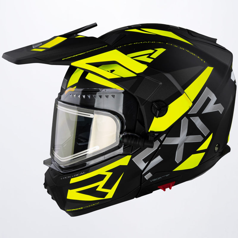Chargez l'image dans la visionneuse de la galerie, Maverick-X_Helmet_BlackHiVis_220623-_1065_left
