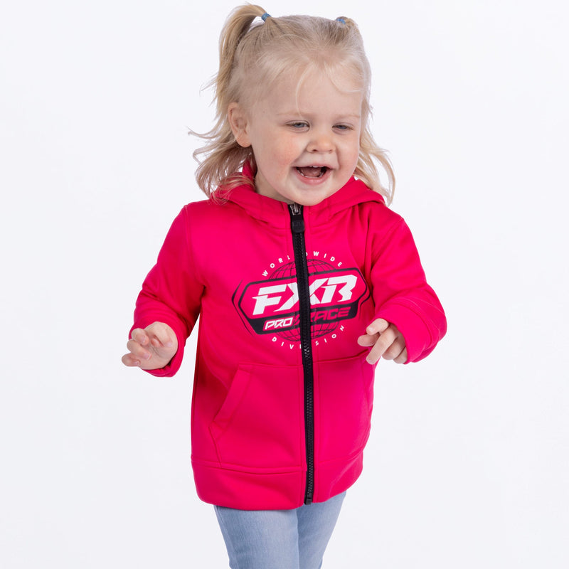 Chargez l'image dans la visionneuse de la galerie, Toddler_RaceDiv_TechZip_Hoodie_Y_Razz_251503-_2800_Front
