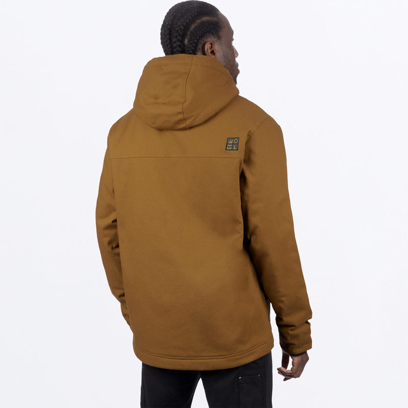 Chargez l'image dans la visionneuse de la galerie, UnisexRoughneckCanvas_Jacket_Copper_SKU_242061-_1900_Extra**hover**

