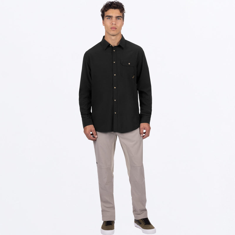 Chargez l'image dans la visionneuse de la galerie, MBreezePerformanceUPFLS_Shirt_Black_SKU_232043-_1000_Extra1
