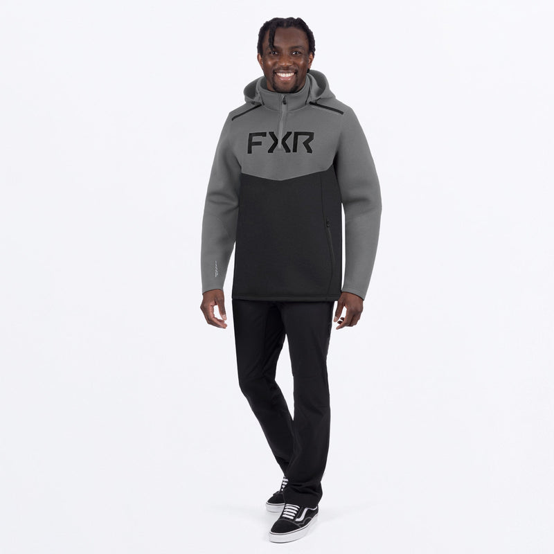 Chargez l'image dans la visionneuse de la galerie, MAltitudeTech_QuarterZipHoodie_CharGrey_SKU_261107-_0805_Extra1
