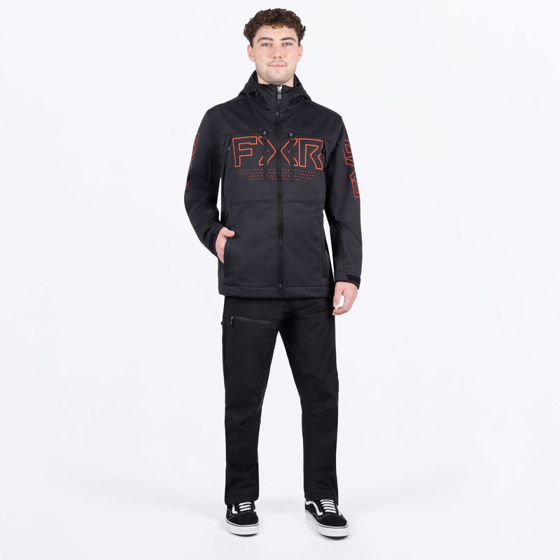 Chargez l'image dans la visionneuse de la galerie, HeliumPro_Softshell_Jacket_M_BlackOrangeLE_252051-_1030_fullbody
