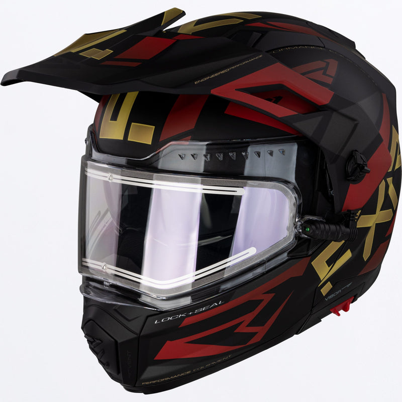 Chargez l'image dans la visionneuse de la galerie, MaverickX_Helmet_BlackGoldRust_210623-_0862_front
