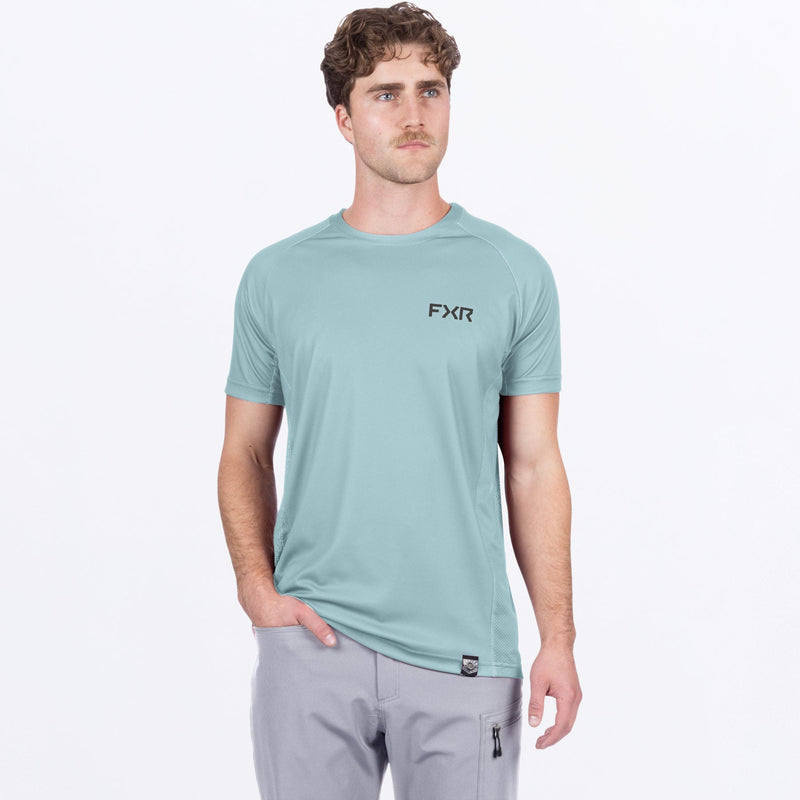 Chargez l'image dans la visionneuse de la galerie, AttackUPF_TShirt_M_BermudaAsphalt_252095-_5008_Front
