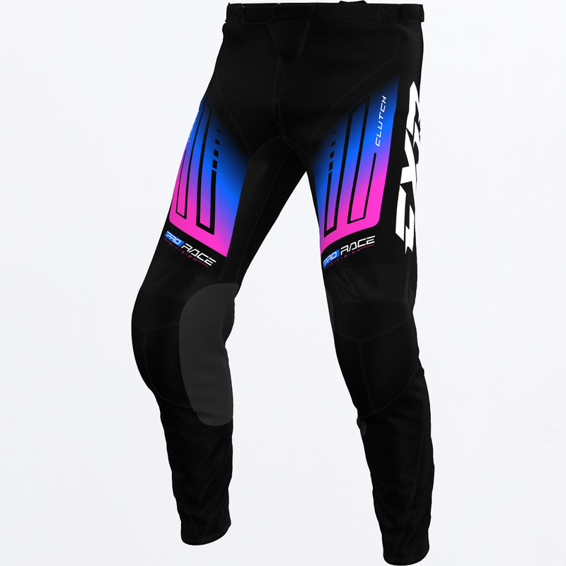 Chargez l'image dans la visionneuse de la galerie, ClutchMX_Pant_Yth_BlkBluePink_253356-_1040_front
