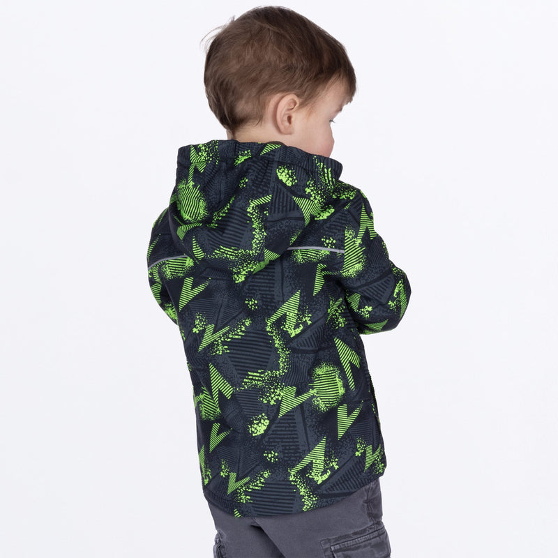 Chargez l'image dans la visionneuse de la galerie, ToddlerRideReversible_Jacket_LimeHazardGrey_SKU_242203-_7105_Extra
