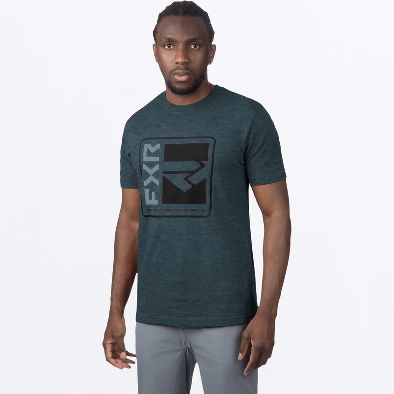 Chargez l'image dans la visionneuse de la galerie, Broadcast_Prem_Shirt_M_DarkSteelHeatherLTSteel_241311_0303_Front
