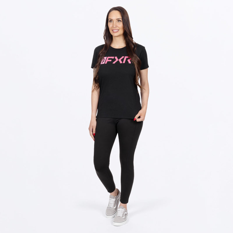 Chargez l'image dans la visionneuse de la galerie, WMiteredPremium_T-Shirt_BlackDustyRose_SKU_271401-_1098_Extra1
