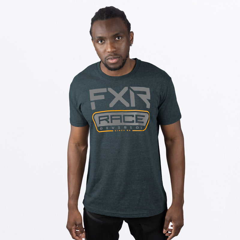 Chargez l'image dans la visionneuse de la galerie, RaceDiv_Prem_Shirt_M_DarkSteelHeatherGrey_241319_0305_side
