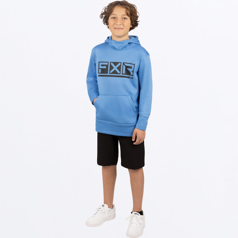 Chargez l'image dans la visionneuse de la galerie, Podium_Tech_PO_Hoodie_Y_tranquilblueBlack_232211_4010_fullbody**hover**
