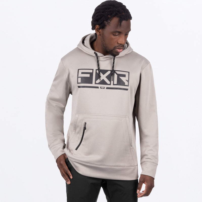 Chargez l'image dans la visionneuse de la galerie, PodiumTechPO_Hoodie_M_StoneBlack_242038-_1710_front
