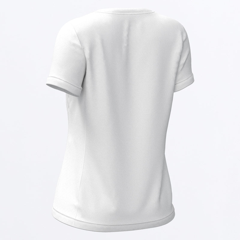 Chargez l'image dans la visionneuse de la galerie, RushUPF_VNeck_Shirt_W_WhiteMauiBlue_252270-_0159_back (1)
