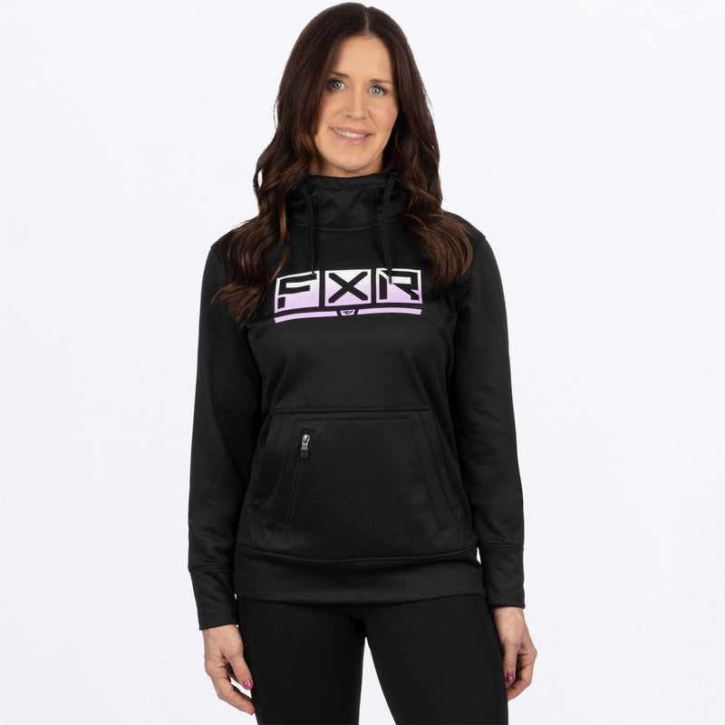 Chargez l'image dans la visionneuse de la galerie, PodiumTechPO_Hoodie_W_BlackLilac_241215-_1087_Front
