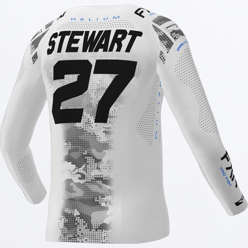 Chargez l'image dans la visionneuse de la galerie, CustomMalcolmStewartParisSXRepMX_Jersey_WhtBlk_SKU_263347-_0110_Extra
