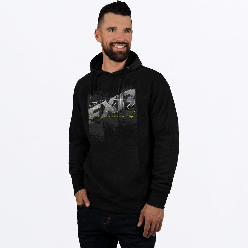 Chargez l'image dans la visionneuse de la galerie, UnisexBroadcastPOHoodie_M_BlackHivis_231156-_1065_front
