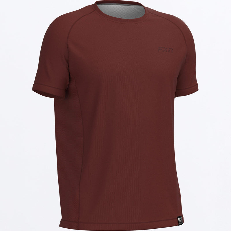 Chargez l'image dans la visionneuse de la galerie, AttackUPF_TShirt_M_Oxblood_242095_2700_Front

