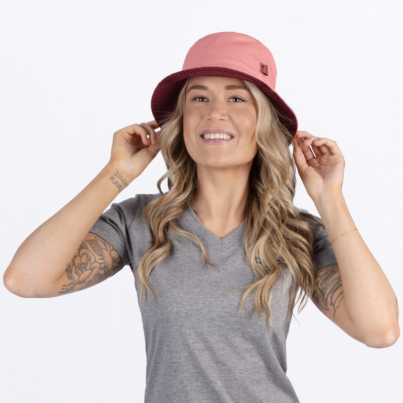 Chargez l'image dans la visionneuse de la galerie, SideStarBucket_Hat_U_MelonOxblood_251946-_9327_detail
