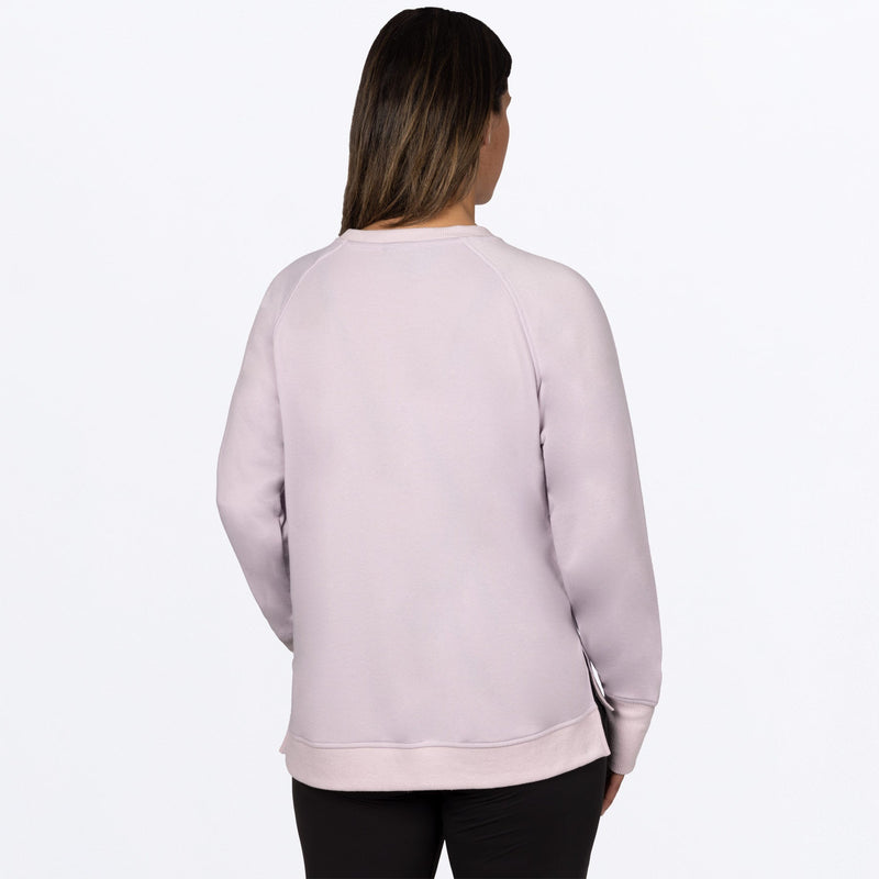 Chargez l'image dans la visionneuse de la galerie, SideStar_CrewneckPOSweater_DustyLilacMtdGrape_231231-_8784_back**hover**
