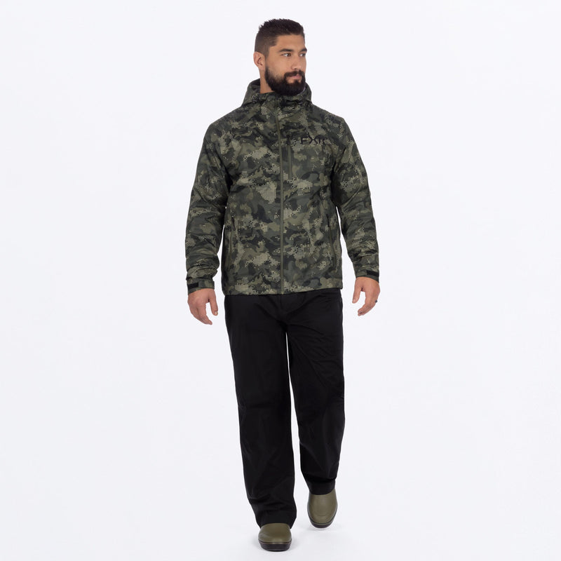 Chargez l'image dans la visionneuse de la galerie, MAdventureLiteTri-Laminate_Jacket_ArmyDriftCamo_SKU_262002-_7600_Extra1

