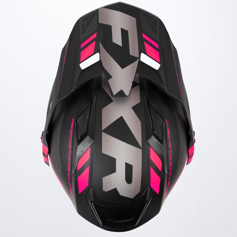 Chargez l'image dans la visionneuse de la galerie, MaverickModular_Helmet_BlackCharFuchsia_200624-_1090_top
