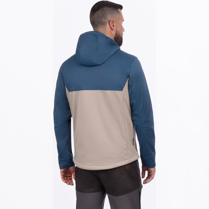 Chargez l'image dans la visionneuse de la galerie, HydrogenSoftshell_Jacket_M_Dark-SteelStone_242000-_0317_Back**hover**
