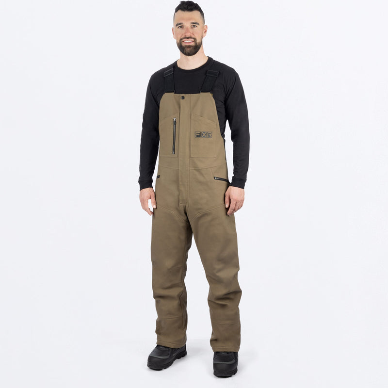 Chargez l'image dans la visionneuse de la galerie, UnisexTaskInsulatedCanvasBib_Overall_Canvas_SKU_240935-_1500_Front
