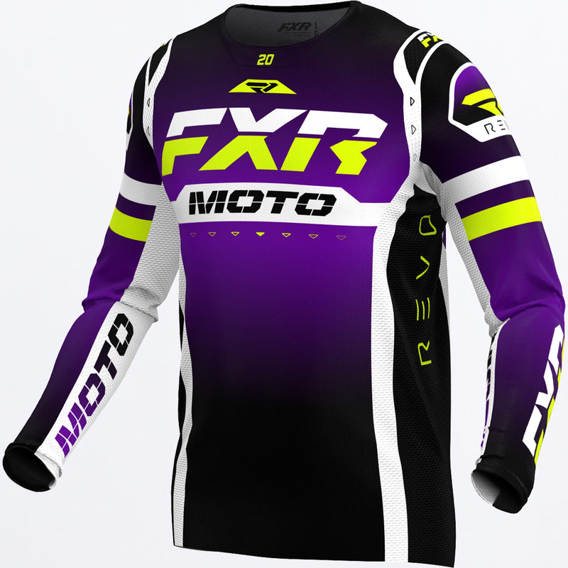 Chargez l'image dans la visionneuse de la galerie, RevoProMX_LEJersey_PurpleReign_243339-_8065_front
