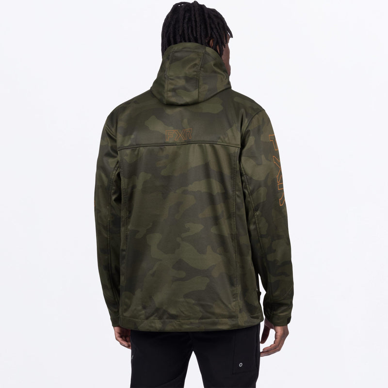Chargez l'image dans la visionneuse de la galerie, HeliumPro_Softshell_Jacket_M_ArmyCamoCopper_252051-_7619_back
