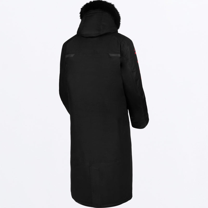 Chargez l'image dans la visionneuse de la galerie, WarmUp_Coat_RazzBlack_250230-_2810_back
