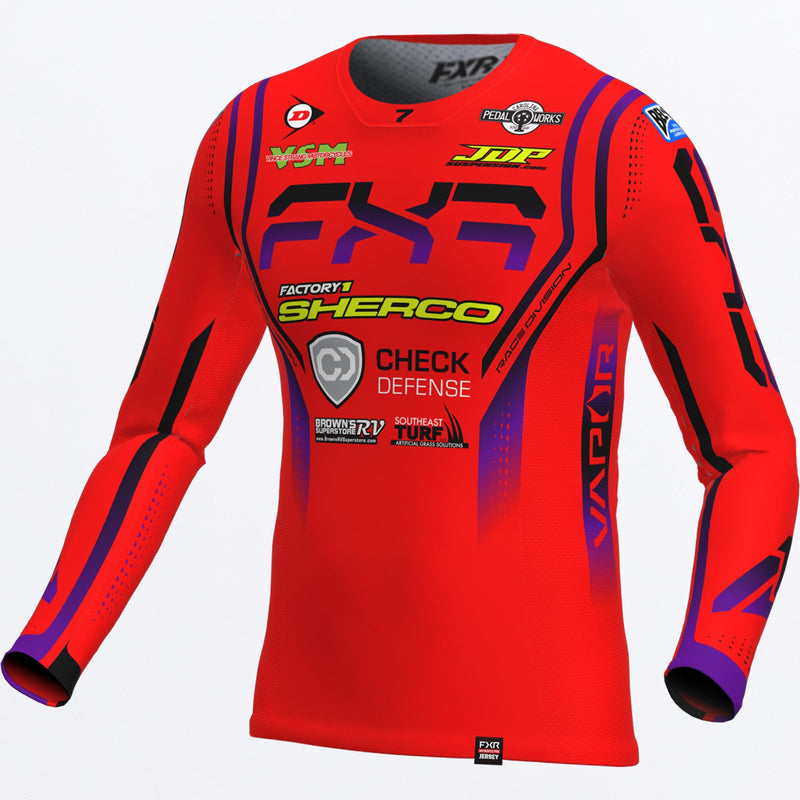 Chargez l'image dans la visionneuse de la galerie, StrangRaceReplica_MXJersey_Bloodshot_243315-_2080_front
