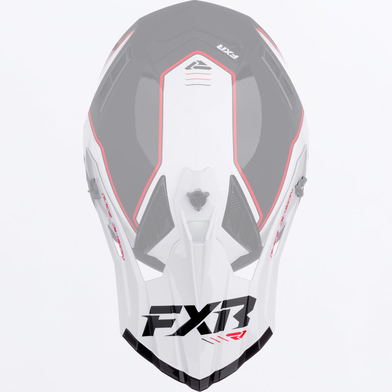 Chargez l'image dans la visionneuse de la galerie, HeliumMXHelmet_Peak_RedWhiteBlack_SKU_261711-_2001_Front
