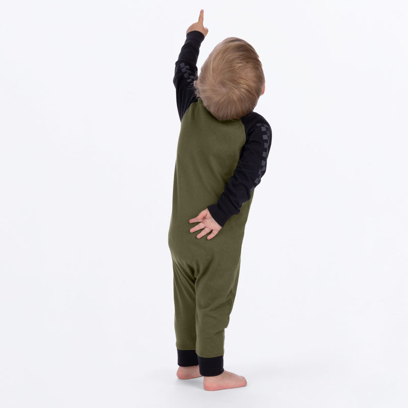 Chargez l'image dans la visionneuse de la galerie, InfantStack_Onesie_Moss_SKU_261511-_7900_Extra
