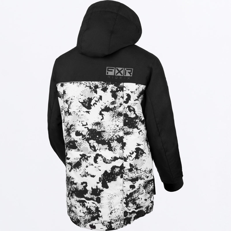 Chargez l'image dans la visionneuse de la galerie, Kicker_Jacket_Ch_WhiteCamoBlk_220448-_0210_back

