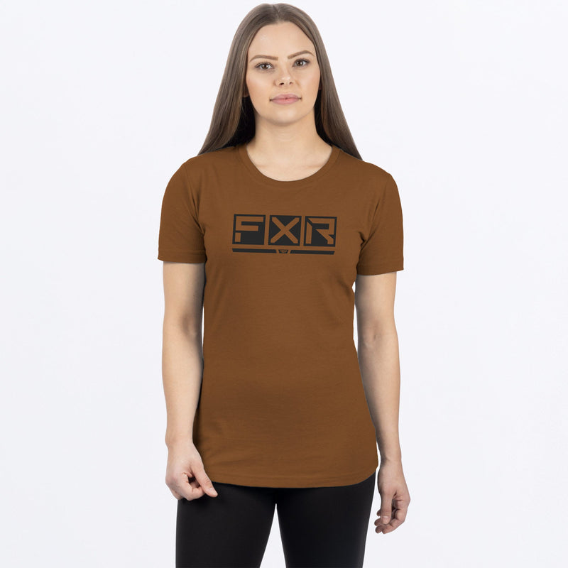 Chargez l'image dans la visionneuse de la galerie, PodiumPrem_TShirt_W_CopperBlack_241412-_1910_front
