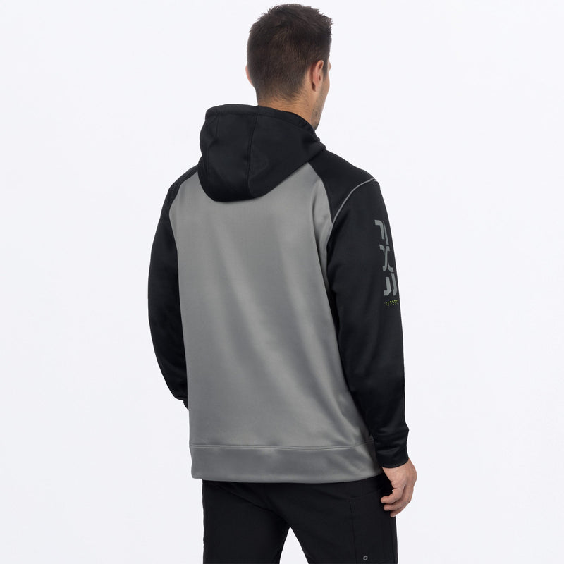 Chargez l'image dans la visionneuse de la galerie, Moto_Tech_POHoodie_M_GreyBlack_241122-_0510_back
