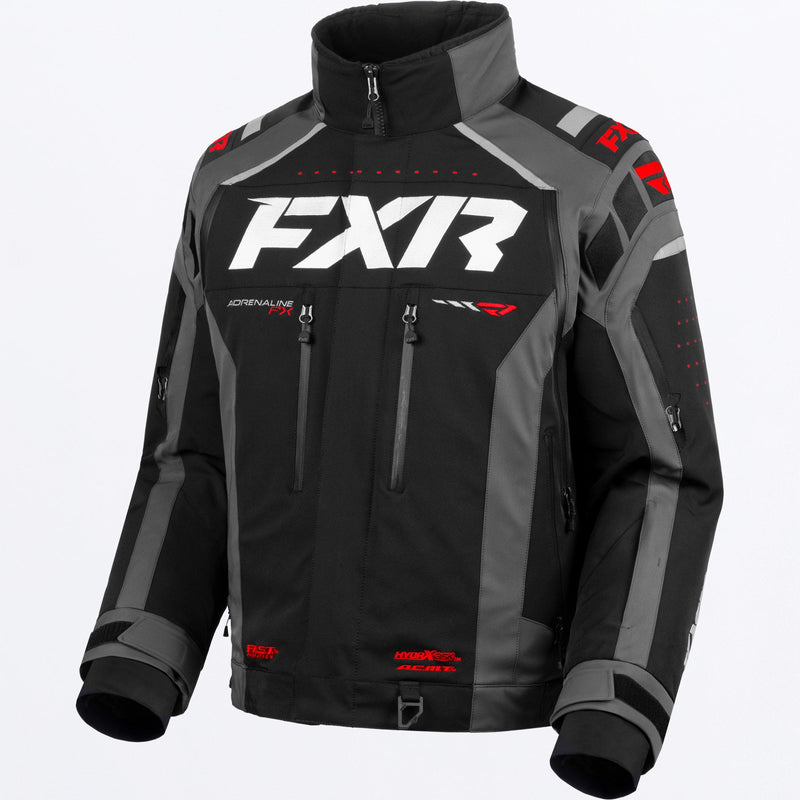 Chargez l'image dans la visionneuse de la galerie, MAdrenalineFX2-in-1_Jacket_BlackCharRed_SKU_260061-_1020_Front
