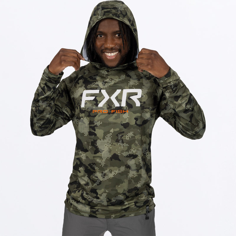 Chargez l'image dans la visionneuse de la galerie, MDerbyDriftCamoAirUPFPO_Hoodie_MossOrange_SKU_262082-_7930_Extra2
