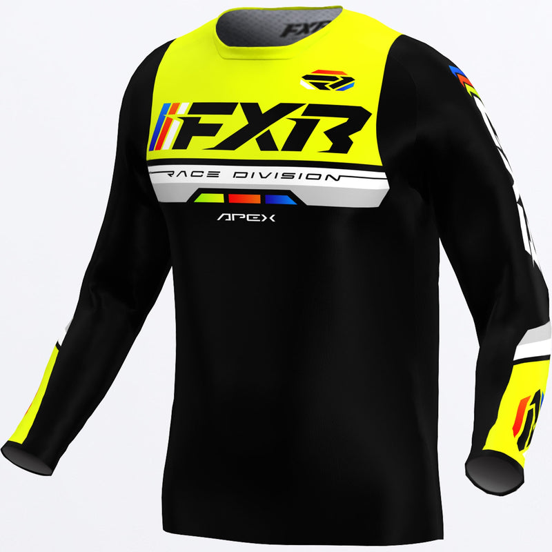 Chargez l'image dans la visionneuse de la galerie, ApexMX_Jersey_HiVis_SKU_263321-_6500_Front
