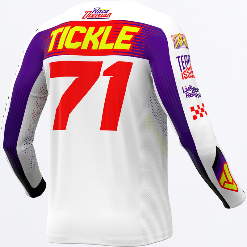 Chargez l'image dans la visionneuse de la galerie, CustomPodiumGladiatorMX_Jersey_WhitePurpleRed_SKU_263340-_0180_Extra
