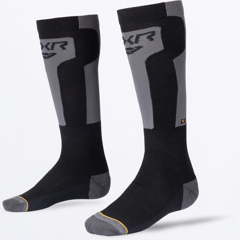 Chargez l'image dans la visionneuse de la galerie, VaporMerino_Sock_AsphaltBlack_SKU_271650-_0810_Front
