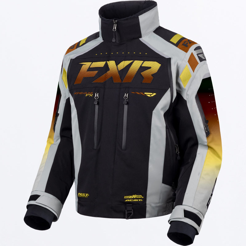 Chargez l'image dans la visionneuse de la galerie, MAdrenalineFX2-in-1_Jacket_BlackGreyKash_SKU_260061-_1062_Front
