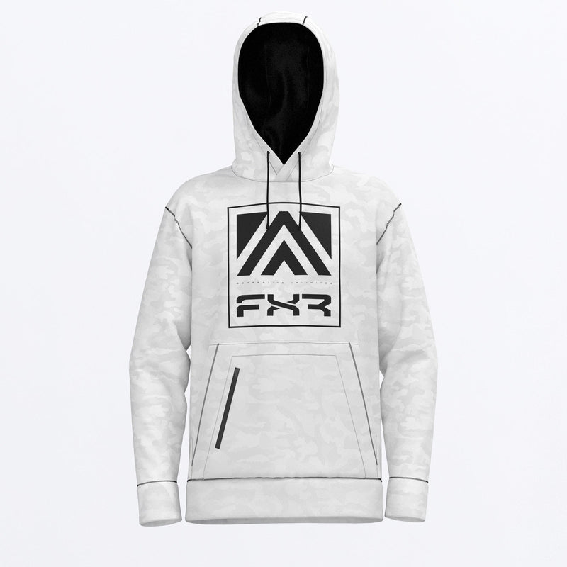 Chargez l'image dans la visionneuse de la galerie, Adrenaline_TechPOHoodie_M_WhiteCamoBlack_248301-_0210_front
