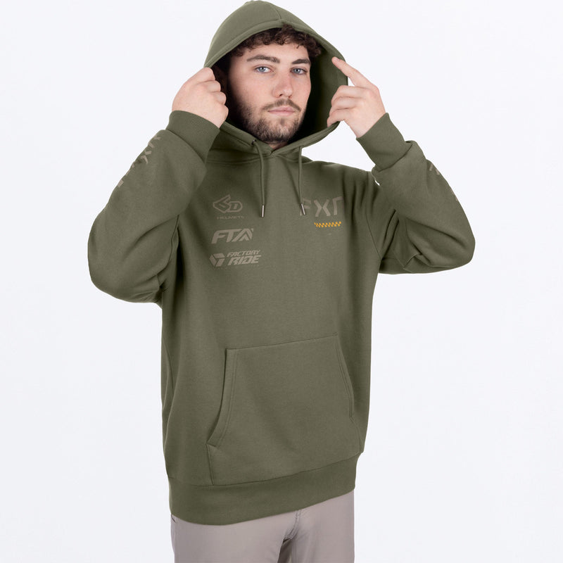 Chargez l'image dans la visionneuse de la galerie, MStackCottonPullover_Hoodie_MossStone_SKU_261186-_7917_Extra2
